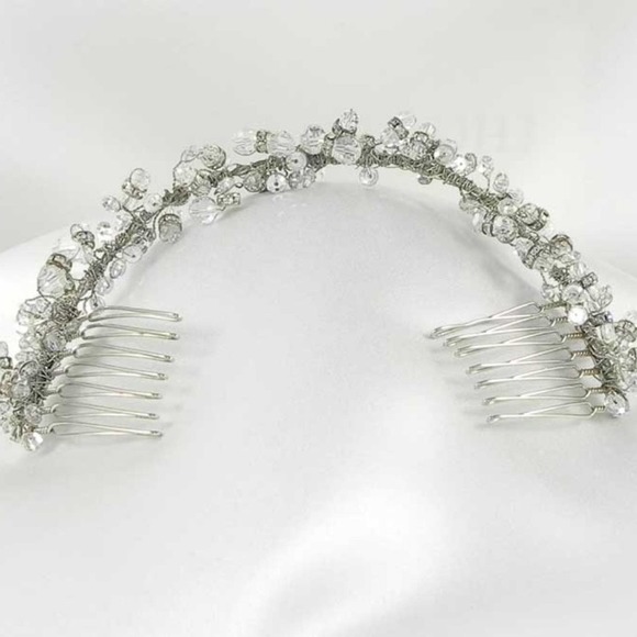 FENAROLI for REGALIA M568 Tiara Bridal Headpiece Hair Accessory main image 4